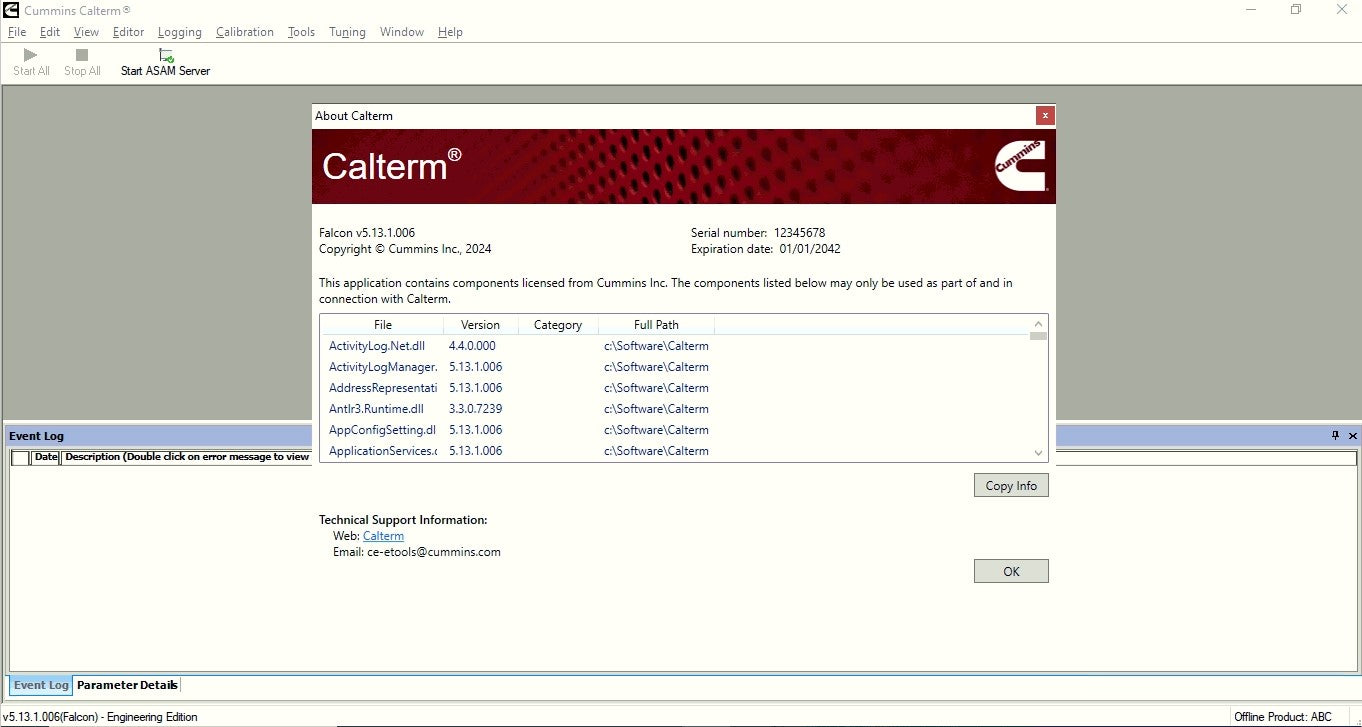 Cummins Calterm 5.16