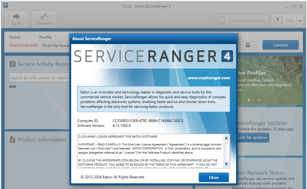 Eaton Service Ranger 4.12