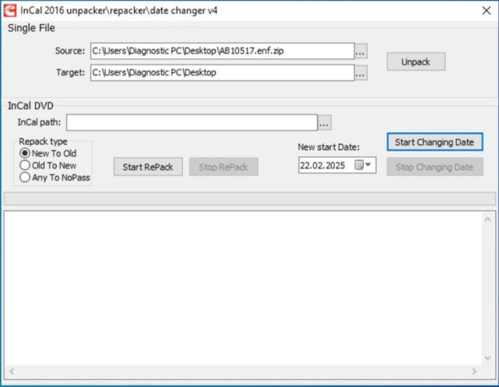 INCAL Repacker Tool v4 2016