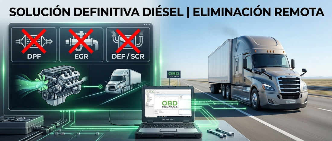 Eliminación Remota de DPF, EGR y DEF/SCR en Motores Diésel