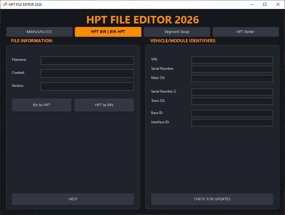 HPT File Editor 3.8.1 2026