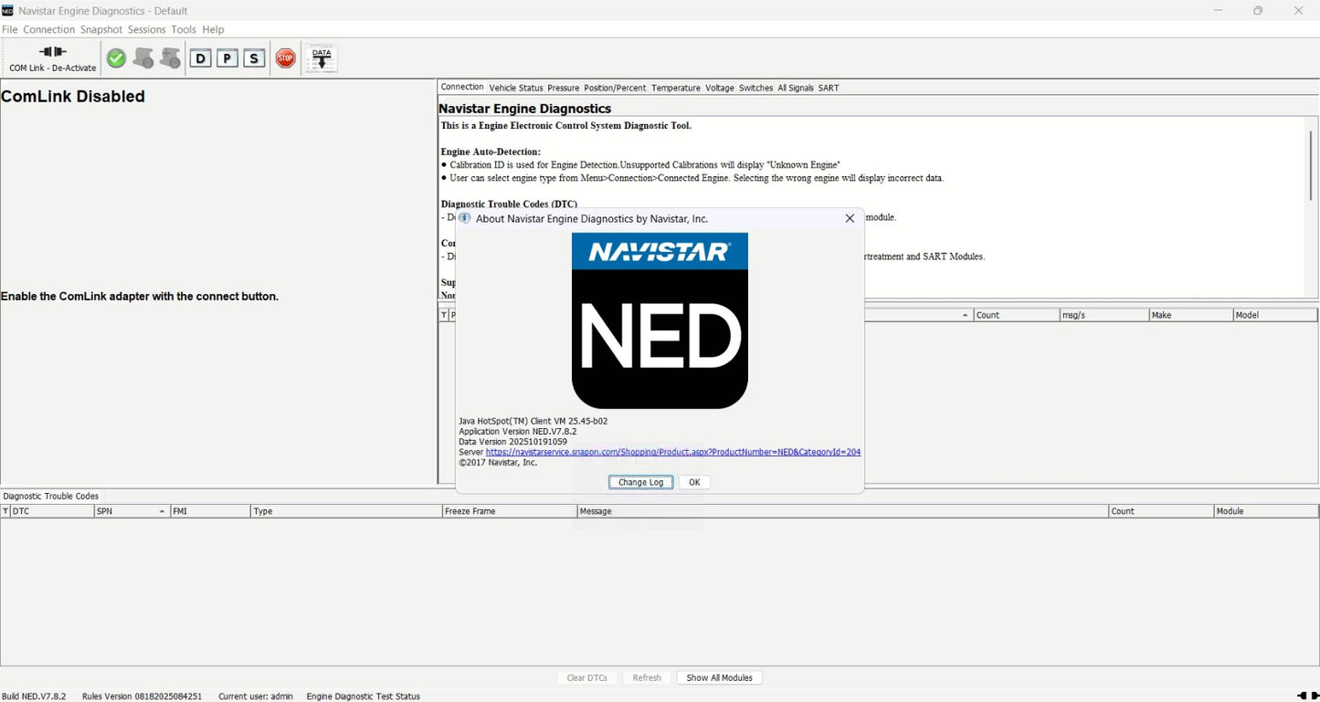 NED Navistar Engine Diagnostics