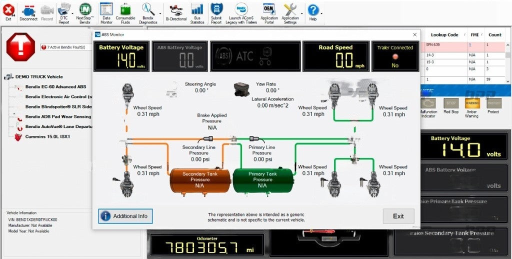 Bendix Pro Spec Bendix ACom Pro Diagnostics – OBD TECH TOOLS
