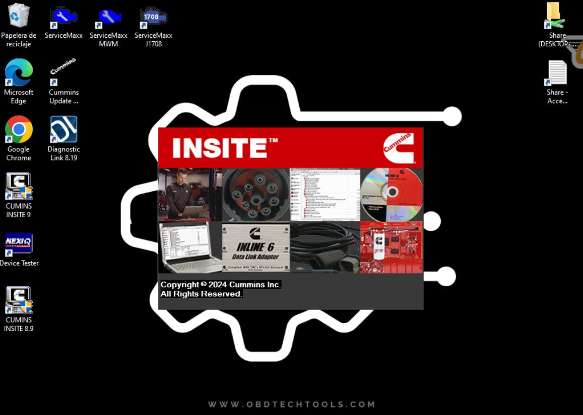 Insite Cummins Insite Pro v8 2024 – OBD TECH TOOLS